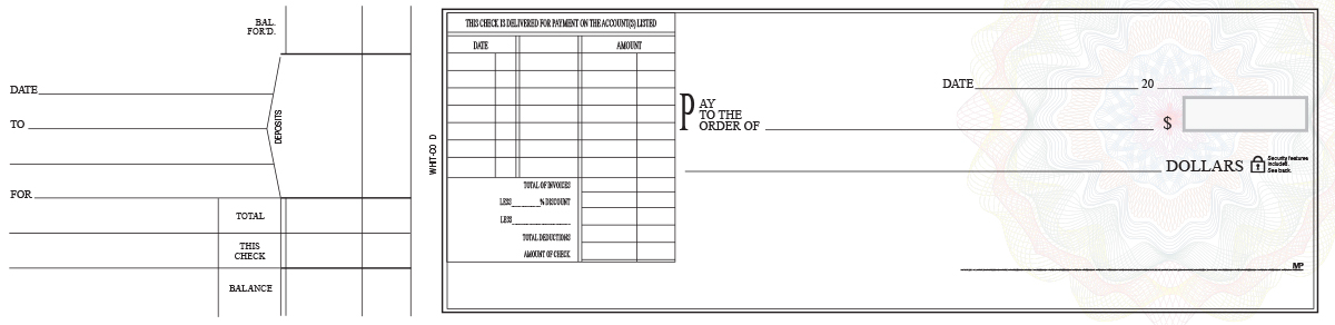 Whit-Co Checks: Form D
